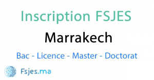 inscription FSJES Marrakech doctorat 2020-2021